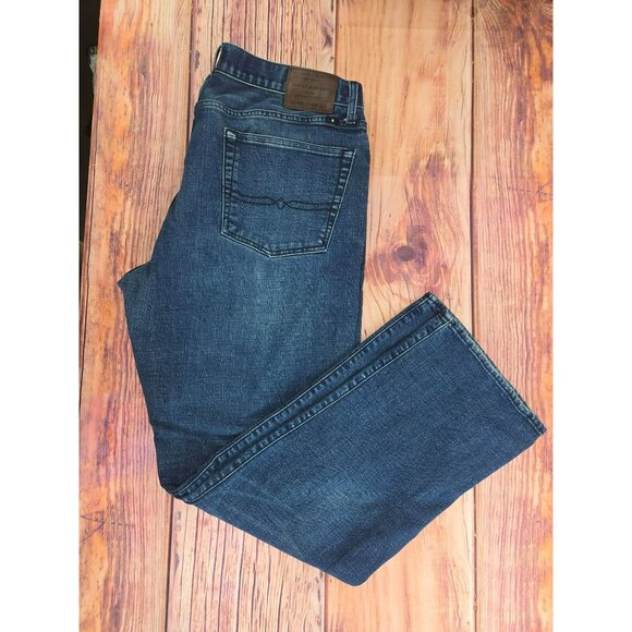 Lucky Brand Mens 363 Straight Fit Jeans 36/32 Durable Goods Handcrafted Denim - Picture 3 of 10